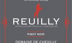 Domaine de Chevilly - 1 bouteille Reuilly Rouge - La Licorne Rouge