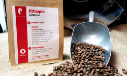 Brûlerie de Melun-Maison Anbassa - Café Sidama-ethiopie - Mouture Fine - Espresso