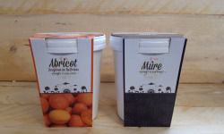 La Ferme du Logis - Assortiment de sorbets Plein Fruit : Abricot et Mûre