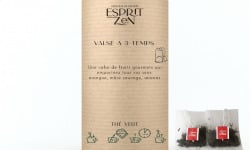 Esprit Zen - Thé Vert "Valse à 3 Temps" - mangue - mûre sauvage - ananas - Boite de 20 Infusettes