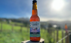 Bipil Aguerria - Bière d'Hiver : Ambrée au litchi 1x33cl - Yazhou - Bière Basque