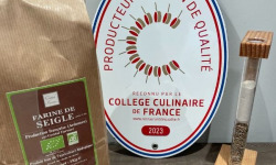 L'Atelier Contal - Paysan Meunier Biscuitier - Farine de Seigle Bio - 1kg