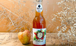 Cidre Mauret - Pétillant Pomme Fraise - Le Fraisier 0,0% - 12x33cl