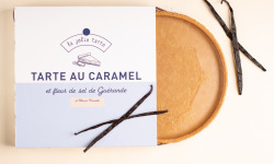 La Jolie Tarte - Tarte au caramel et rhum vanillé - 600g
