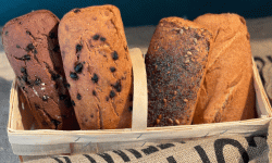 Boulangerie l'Eden Libre de Gluten - Lot 4 Pains : Originel + Grain de Folie + Originel Chocolat + Audacieux