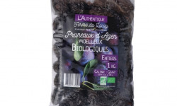 Ferme du Lacay - Pack 4 * Pruneaux D'agen Moelleux Bio - 1kg