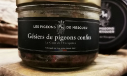 Les Pigeons de Mesquer - Gésiers De Pigeons Confits