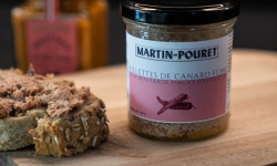 Maison Martin-Pouret - Rillettes de canard fumé à la moutarde au piment d'Espelette 150g