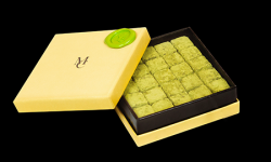 Compagnie Générale de Biscuiterie - pavés chocolat noir Matcha bio du Japon