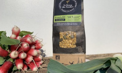 Ferme des Jardins - Granola Bio Salé Ecureuil : Noix, Graines Et Curcuma 12x350g
