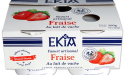 Bastidarra - Ekia - Yaourt Fraise Brassé  4*125 gr