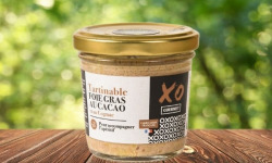 XO Gourmet - Tartinable au foie gras, au cacao et au cognac 80g