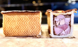 Boucherie Guiset, Eleveur et boucher depuis 1961 - Pâté croute maison Porc, veau, foie gras - 1kg = 8 tranches