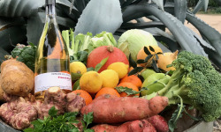 La Boite à Herbes - Panier De Saison Bio + Vin Rosé