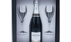 Champagne Deneufchatel - Millésime + Flûtes