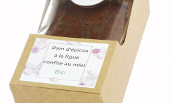 Les Pains d'Épices de Bertrand - Pain d'épices à la figue confite au miel Bio