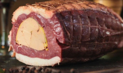 Ferme des Hautes Granges - [Précommande] Demi rôti de magret de canard de Barbarie au Foie gras - 0.6kg