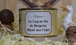 Lagreze Foie Gras - Le Coq au Vin Mijoté aux Cèpes