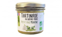 Fromagerie Seigneuret - Tartinade Au Chèvre Frais - Petit Pois Et 
