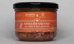 Nemrod - Terrine Sanglier Cidre et Pomme - 180 g