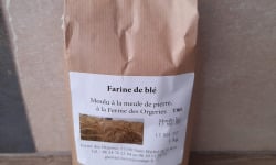 Gourmets de l'Ouest - Farine de blé T80 moulu à la meule de pierre