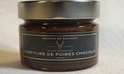 Délices de Sologne - confiture de poire-chocolat - 250g