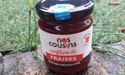 Nos cousins Conserverie - Confiture De Fraises - Infusion Menthe Chocolat 240g