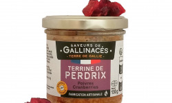 Terre de Gallie - Terrine de perdrix poivres cranberries