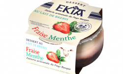 Bastidarra - Ekia - Douceur De Brebis - Fraise Menthe - 4 Pots