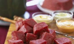 Ferme des Hautes Granges - [Précommande] Viande à fondue - Blonde d'Aquitaine - 1kg