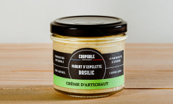 Coupable Tartinable - Crème d'Artichaut Breton piment d'Espelette et basilic