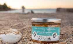 Kusiak - Thon germon à l'huile d'olive Bio et au piment d'Espelette - 12x220g