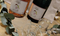 Champagne J. Martin et Fille - Cuvée Amour Brut Tradition et Rosé - 2x75cl