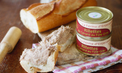 La ferme d'Enjacquet - Rillettes de canard au foie gras