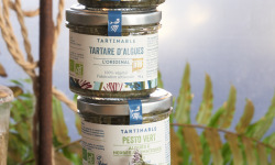 Marinoë - Lot Tartinables - 4 tartinables à base d'algues : 2 tartares, dulse et haricots de mer