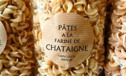 Piments et Moutardes du Périgord - Pâtes artisanales à la farine de châtaignes du Périgord 250g
