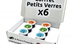 Maison du Pruneau - Cueillette du Gascon - Coffret Petits Verres x6 - Pruneau d'Agen IGP Alcool Mix
