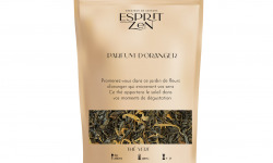 Esprit Zen - Thé Vert "Parfum d'oranger" - fleurs d'oranger - Sachet 100g