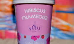 Valis Fleurbet - Sorbet plein fruit Framboise Hibiscus 480ml