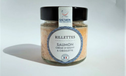 Saumon de France - Rillettes de saumon à la crème d’Isigny et ciboulette