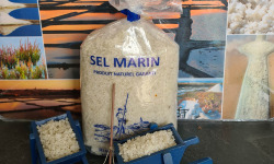 Le Panier à Poissons - Gros sel, sel de Guérande gris, sachet de 1kg
