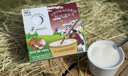 Fromagerie Maurice - Yaourt brassé à la Noix de Coco x4