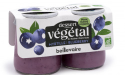 BEILLEVAIRE - Dessert Brassé Végétal - Myrtille