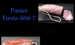 La Borderie de Soulages - Panier apéritif n°2 - Charcuteries et tomme de chèvre