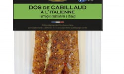 Etablissements JC David - Dos de Cabillaud MSC fumé à chaud  aux épices italiennes - 150g x 5