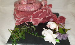 La Ferme du Montet - [SURGELÉ] Colis de Porc Noir Gascon - 5 kg