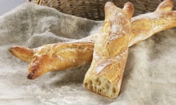 Maison Boulanger - demi  baguette sarmentine pré-cuite surgelée  par 3