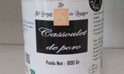 Les Bel' saveurs du Rouergue - CASSOULET DE PORC 800 Gr