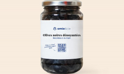 Omie - Olive noire dénoyautée - 180 g