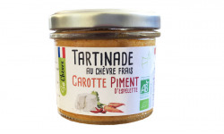 Fromagerie Seigneuret - Tartinade Au Chèvre Frais - Carotte Et Piment D'espelette 90g